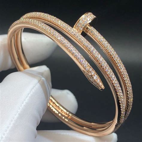 bracelet le clou de cartier|cartier nail bracelet original.